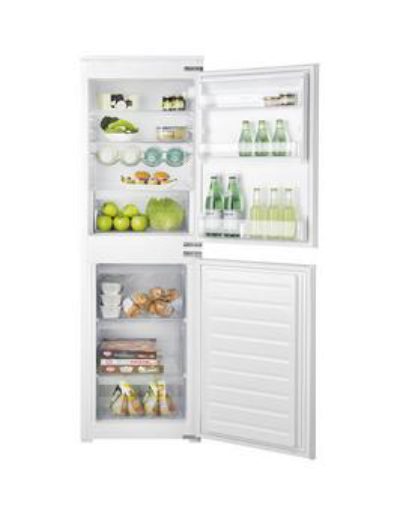 Hotpoint Hmcb50501Aa 177Cm High 55Cm Wide Integrated Fridge Freezer - White Hotpoint Hmcb50501Aa 177Cm High 55Cm Wide Integrated Fridge Freezer - White